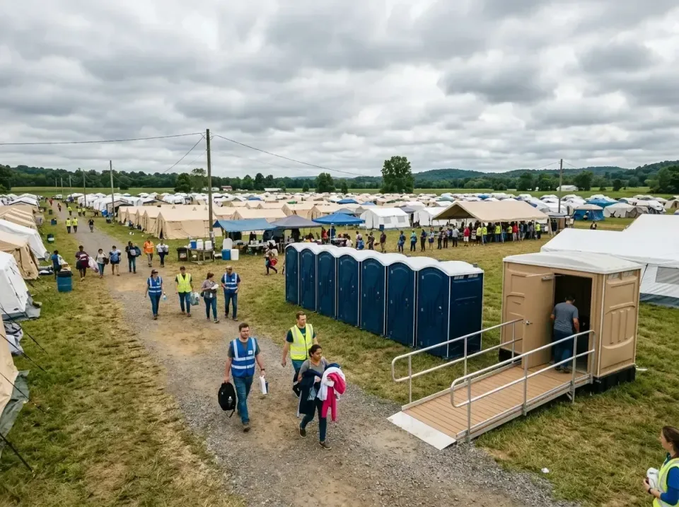 disaster-relief-camp-restrooms-010 — frequently asked questions, Dumpster & Portable Bathrooms Rental in Sonterra, TX